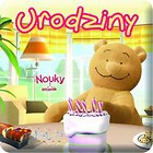 Książeczka kąpielowa Nouky i przyjaciele Urodziny