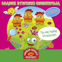 Mądre stworki obserwują Książka z nalepkami