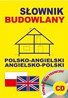 Słownik budowlany polsko-angielski angielsko-polski + CD