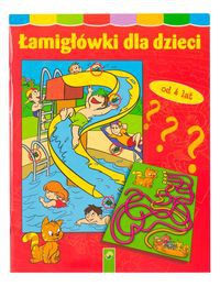 Łamigłówki dla dzieci od 4 lat - czerwona
