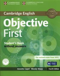 Objective First Student's Book without Answers + CD