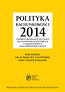 Polityka rachunkowości 2014