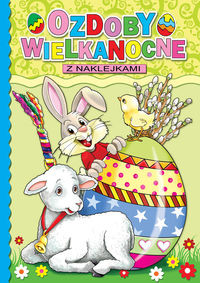 Ozdoby wielkanocne z naklejkami