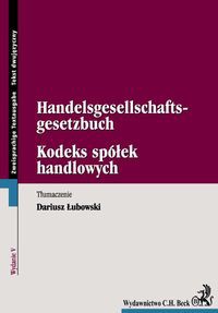 Kodeks spółek handlowych Handelsgesellschafts-gesetzbuch