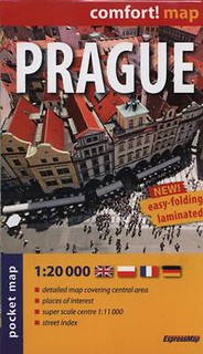 Praga plan miasta 1:20 000