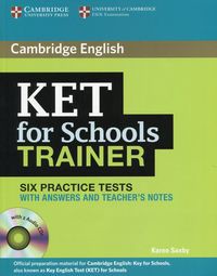 KET for Schools Trainer Practice Tests with answers