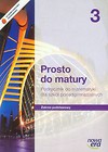 Prosto do matury 3 Matematyka Podręcznik Zakres podstawowy