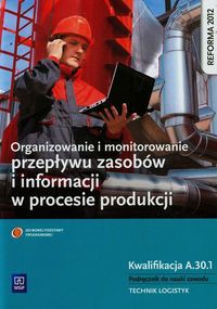 Organizowanie i monitorowanie przepływu zasobów i informacji w procesie produkcji Podręcznik do nauki zawodu technik logistyk Kwalifikacja A.30.1