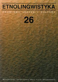 Etnolingwistyka Tom 26