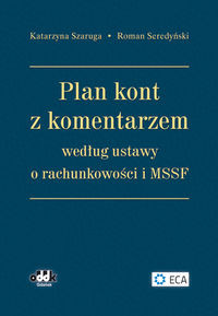 Plan kont z komentarzem według ustawy o rachunkowości i MSSF