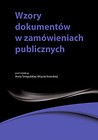 Wzory dokumentów w zamówieniach publicznych