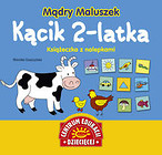 Mądry Maluszek Kącik 2-latka Książeczka z nalepkami