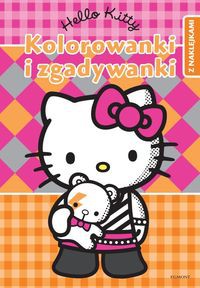 Hello Kitty Kolorowanki i zgadywanki z naklejkami