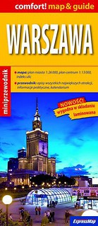 Warszawa map & guide 1:26 000