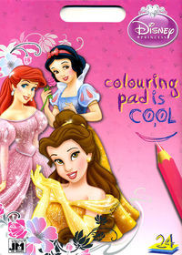 Księżniczki Colouring pad