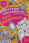 Kreatywne kolorowanki z naklejkami Księżniczki