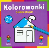 Kolorowanka z grubym obrysem W domu