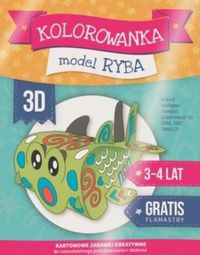 Kolorowanka 3D: Ryba