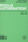 Przegląd Glottodydaktyczny t. 21/2004