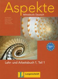 Aspekte 1 Lehr- und Arbeitsbuch Teil 1 + CD Mittelstufe Deutsch