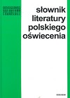 Słownik literatury polskiego oświecenia