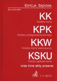 Kodeks karny Kodeks postępowania karnego Kodeks karny wykonawczy Koszty sądowe karne