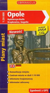 Opole, Kędzierzyn-Kożle mapa 1:20 000