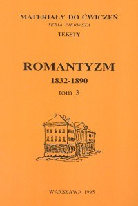 ROMANTYZM 1832-1890 T. 3