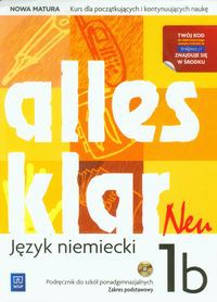 Alles klar Neu 1B Podręcznik z płytą CD Zakres podstawowy