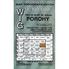 Mapa WIG Porohy 1:100 000