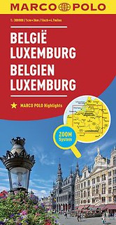 Belgia Luxemburg mapa