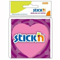 Notes samoprzylepny różowe serce