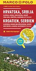 Chorwacja, Słowenja, Albania, Czarnogóra Mapa