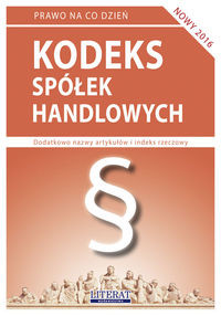 Kodeks spółek handlowych 2016
