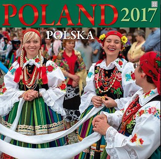 Kalendarz 2017 ścienny 16-miesięczny Poland WZ1