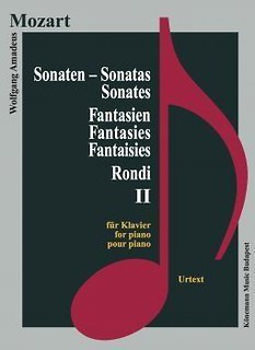 Mozart. Sonaten, Fantasien, Rondi II fur Klavier