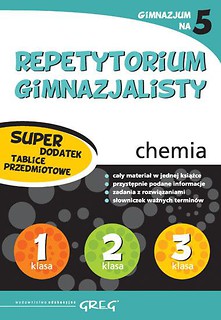 Repetytorium Gim. chemia + tablice w.2015 GREG
