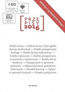 Przepisy 2016 Zbiór karny