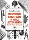 Sprawdzanie umiejętności w nauce języka obcego