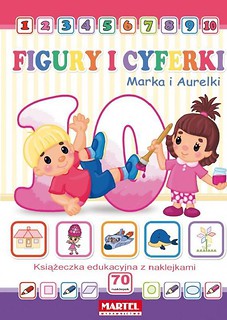 Figury i cyferki Marka i Aurelki - z naklejkami