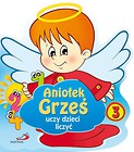 Aniołek Grześ uczy dzieci liczyć