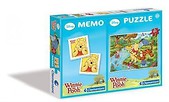 Puzzle 60+Memo Kubuś Puchatek