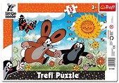 Puzzle ramkowe 15 Biegnijmy! Little Mole TREFL