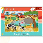 Puzzle ramkowe 15 Safari TREFL