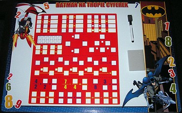 Tablica suchościeralna (duża) - Batman ALEX