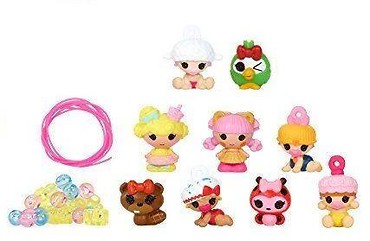 Lalaloopsy tinies - 10-pak Seria 4 + biżuteria