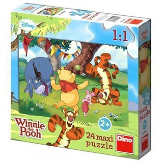 Puzzle 24 Maxi Kubuś Puchatek DINO