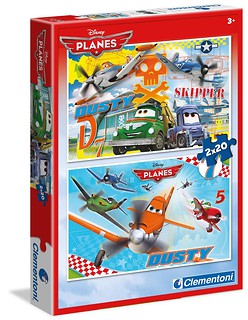 Puzzle 2x20 Samoloty
