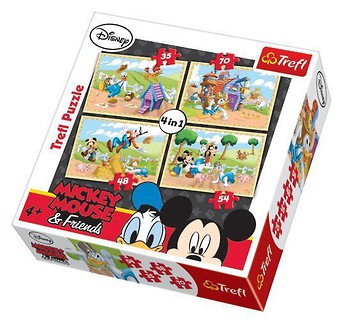 Puzzle 4w1 Na farmie TREFL