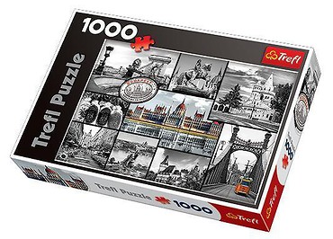 Puzzle 1000 Budapeszt - kolaż TREFL
